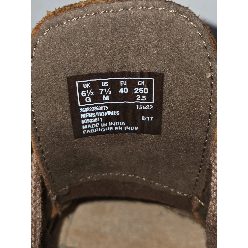 Clarks Bushacre 2 Mens 7.5 M Dark Brown Beeswax Leather Chukka Desert Boots